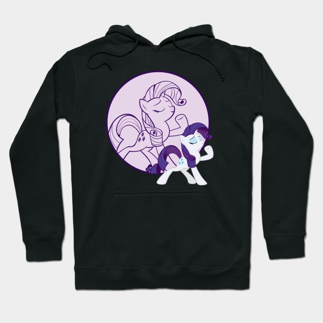 Rarity Hoodie by Brony Designs